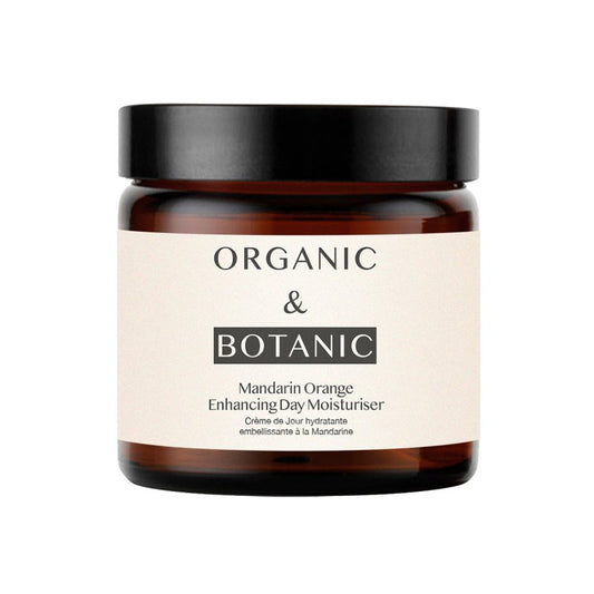 Mandarin Orange Day Moisturizer with Vitamin C & Sea Buckthorn - 60ml - Lightweight Hydration, Antioxidant Protection, & Pollution Defense for Radiant Skin