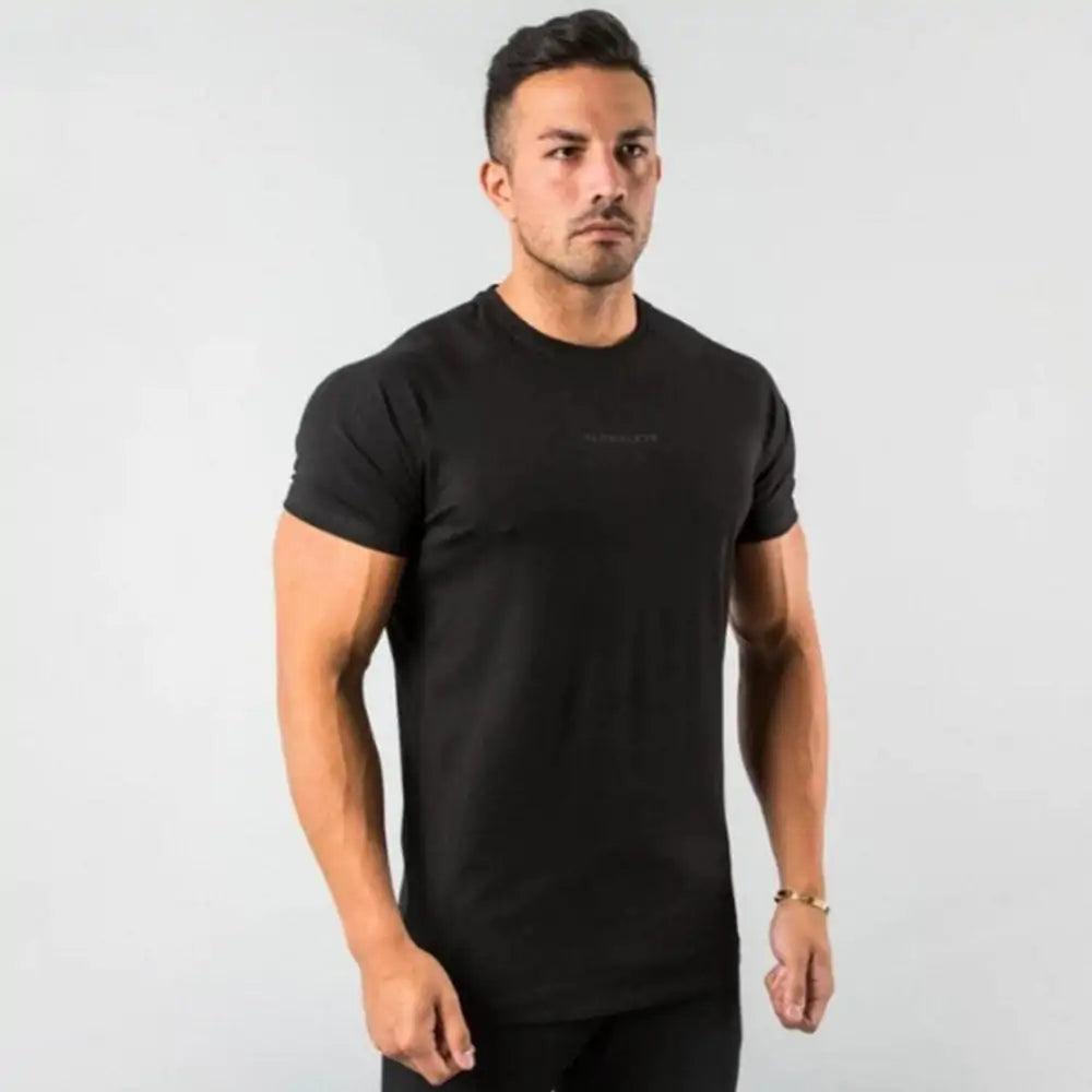 Men Fitted Gym T-Shirt - BelleHarris