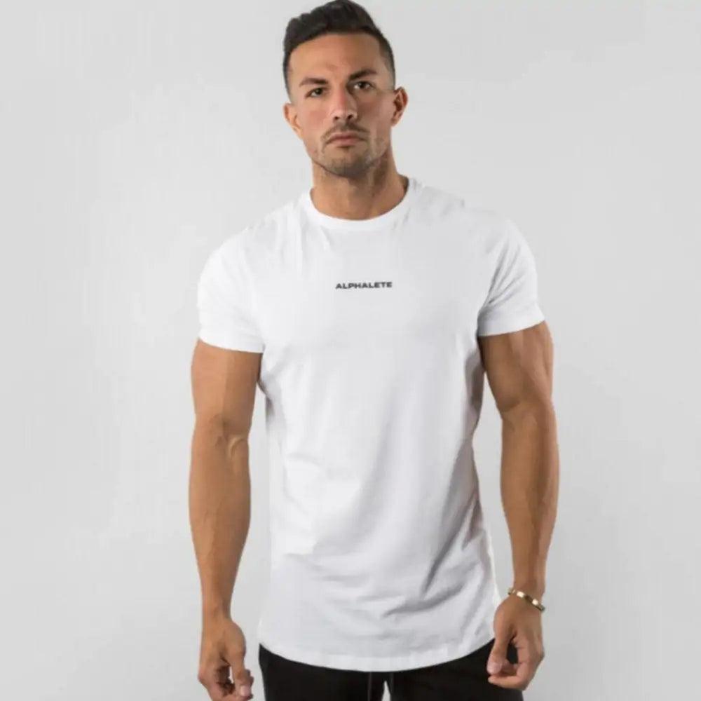 Men Fitted Gym T-Shirt - BelleHarris