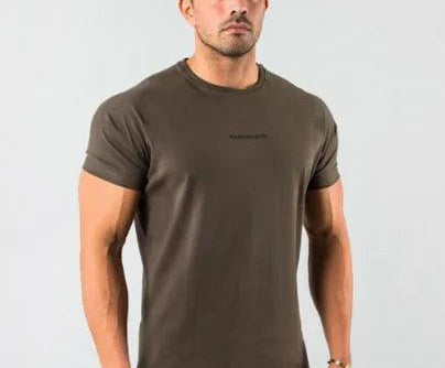 Men Fitted Gym T-Shirt - BelleHarris