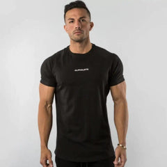 Men Fitted Gym T-Shirt - BelleHarris