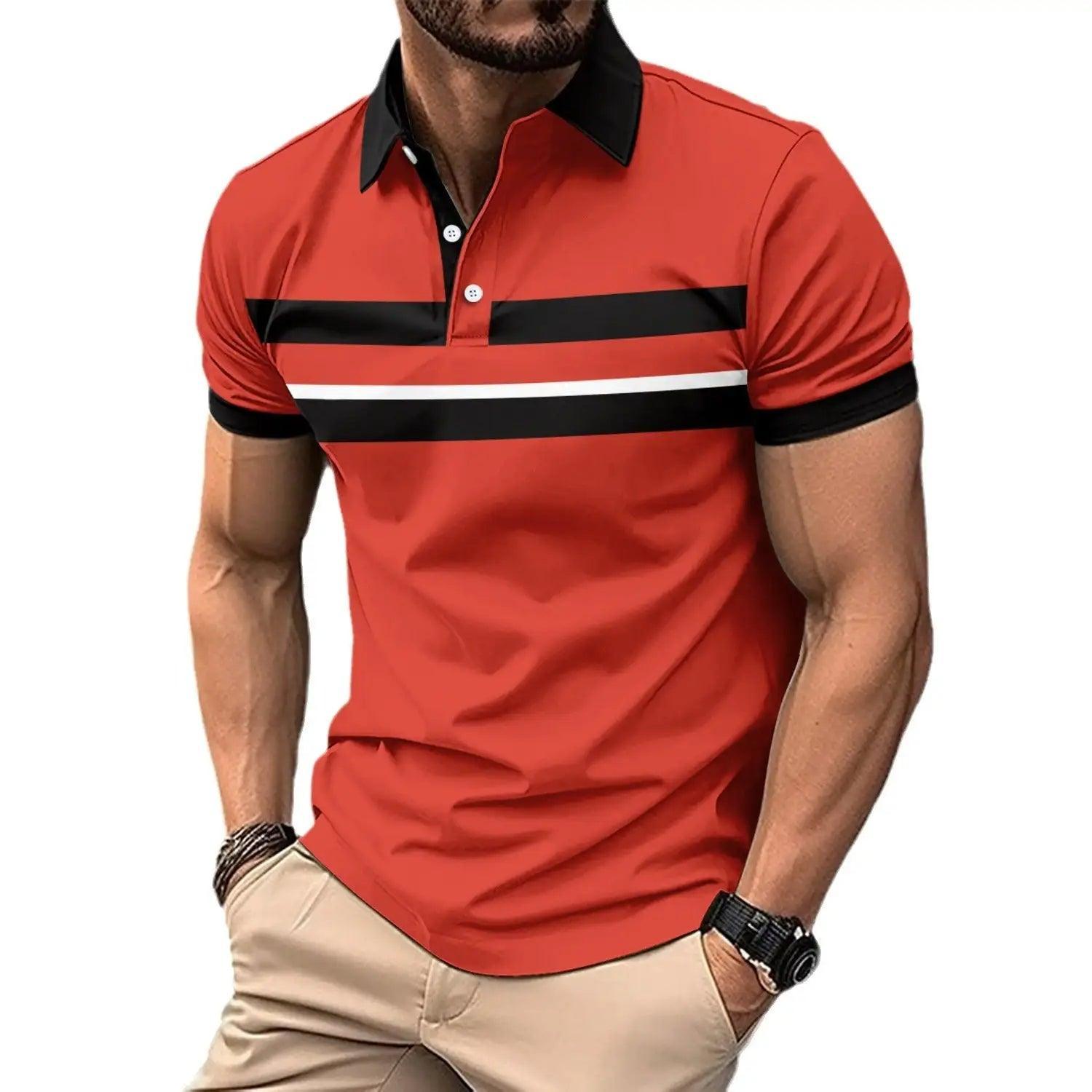 Men's Casual Collar Polo - BelleHarris