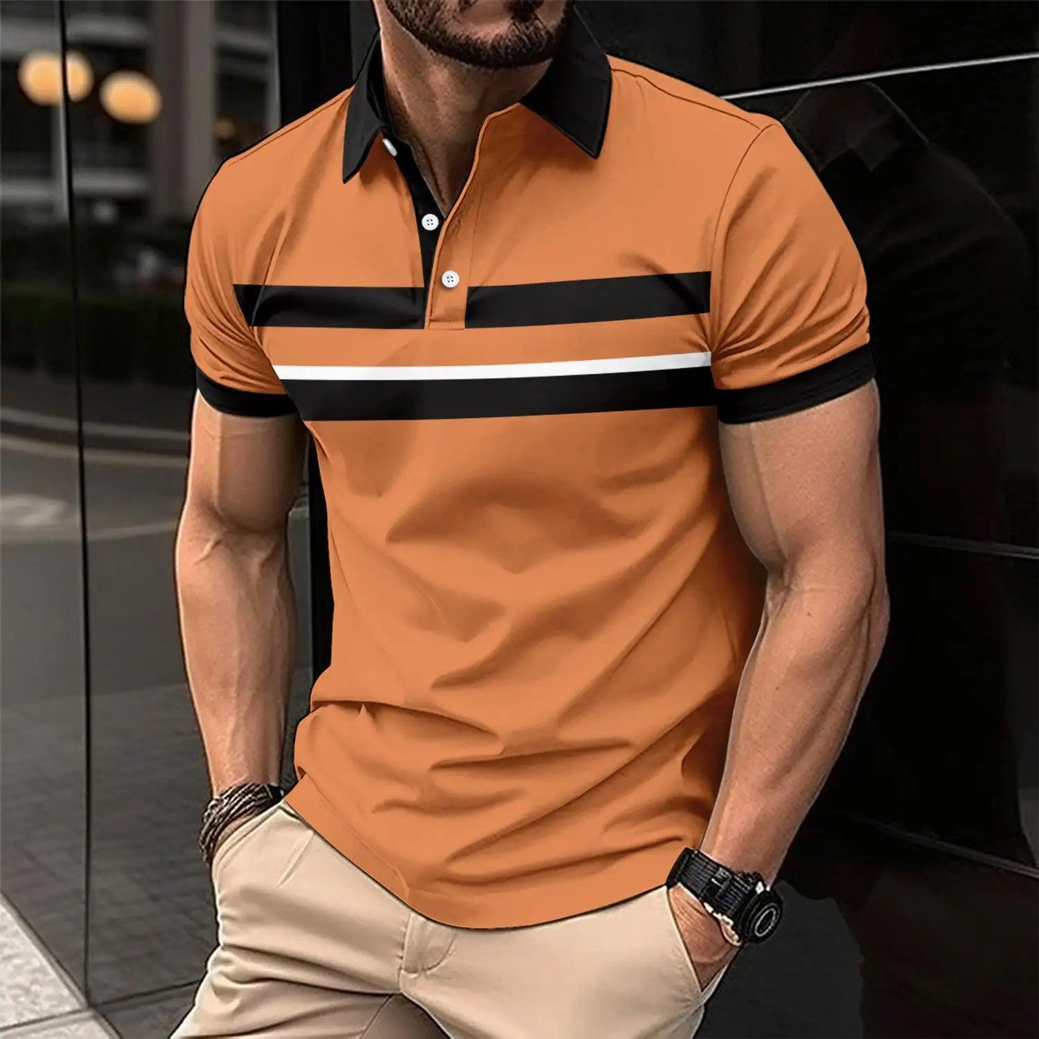 Men's Casual Collar Polo - BelleHarris