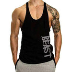 Men's gymwear- Beast Print Fitness Muscle Shirt - BelleHarris