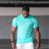 Men's gymwear - Summer Running Fitness T-shirt - BelleHarris