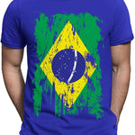 Men's print tshirt- Camiseta Bonix Brasil Flag - BelleHarris