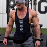 Men's Sleeveless Cotton Gym Tank Tops- Best Gym clothes for weightlifting - BelleHarris