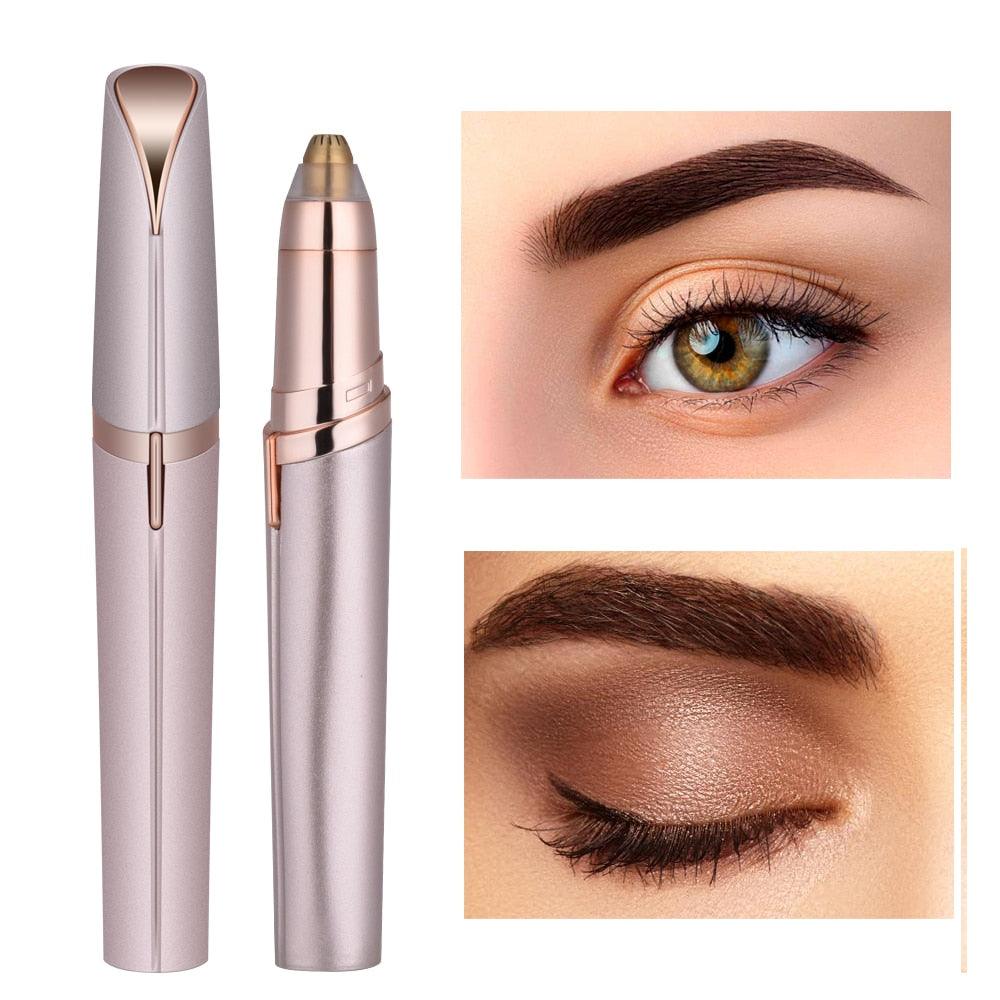 Mini Electric Eyebrow Trimmer Lipstick Pen Eyebrow - BelleHarris