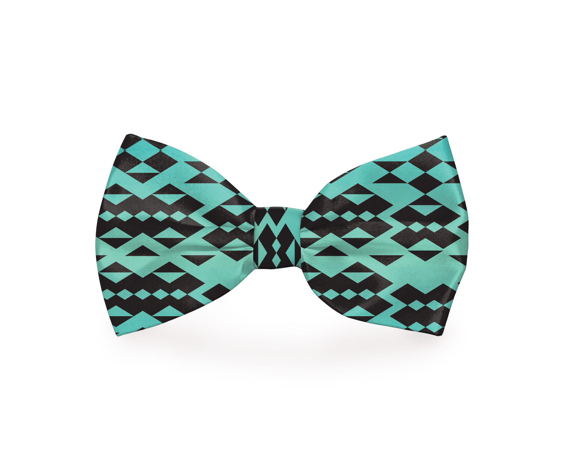 My Tribe Turquoise Dog Bow Tie - BelleHarris