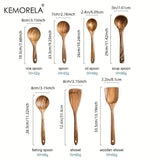 Natural Wood Tableware Spoon Ladle - BelleHarris