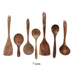 Natural Wood Tableware Spoon Ladle - BelleHarris