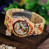 O20 Butterfly Print Women Watches All - BelleHarris