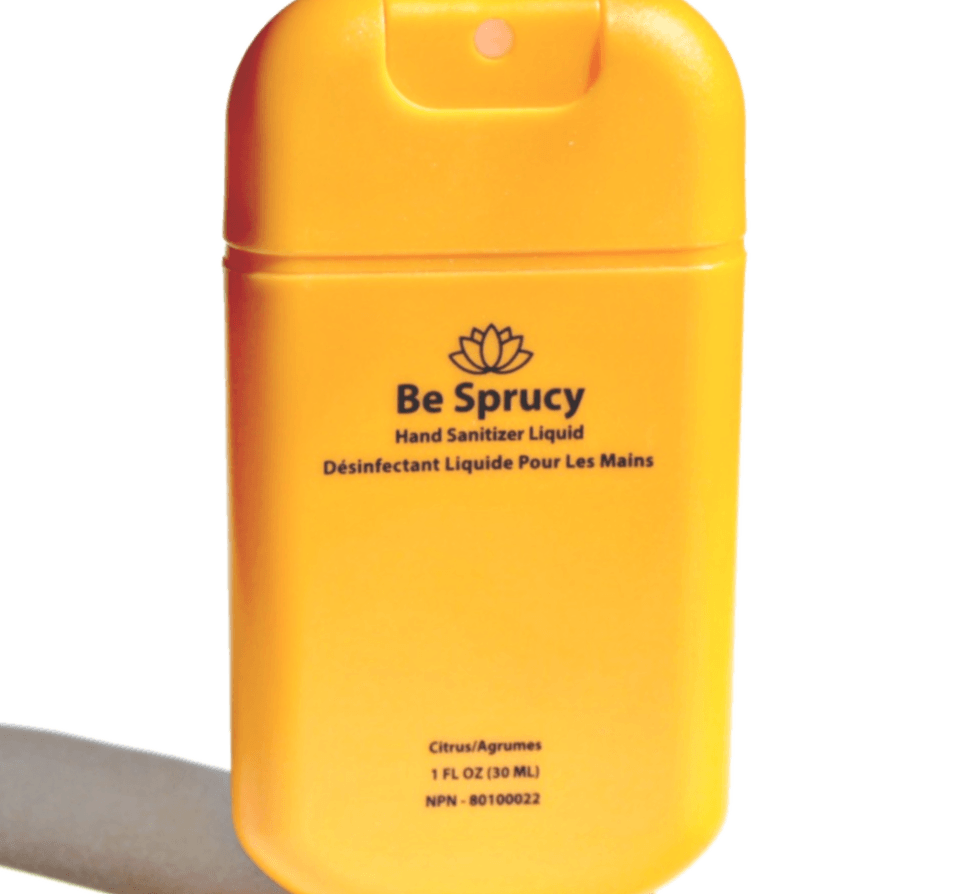 Pack of 8 - Be Sprucy Citrus Hydrating - Hand Sanitizer Spray - BelleHarris