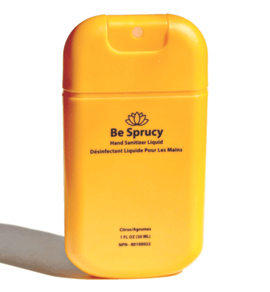 Pack of 8 - Be Sprucy Citrus Hydrating - Hand Sanitizer Spray - BelleHarris