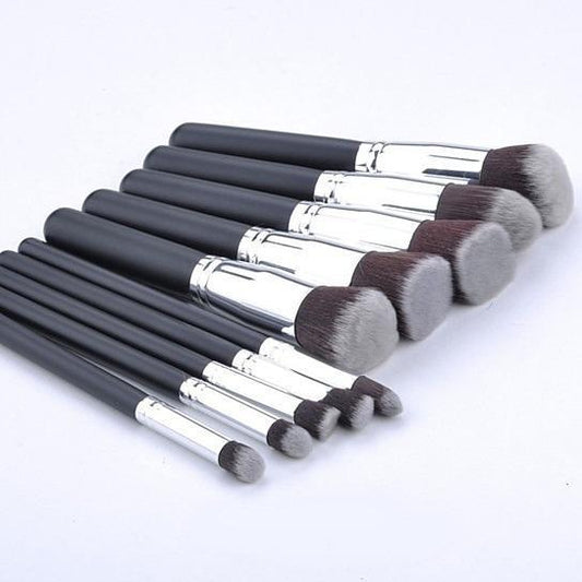 Pagent Winner 10 Pc Make Up Brush Set - BelleHarris