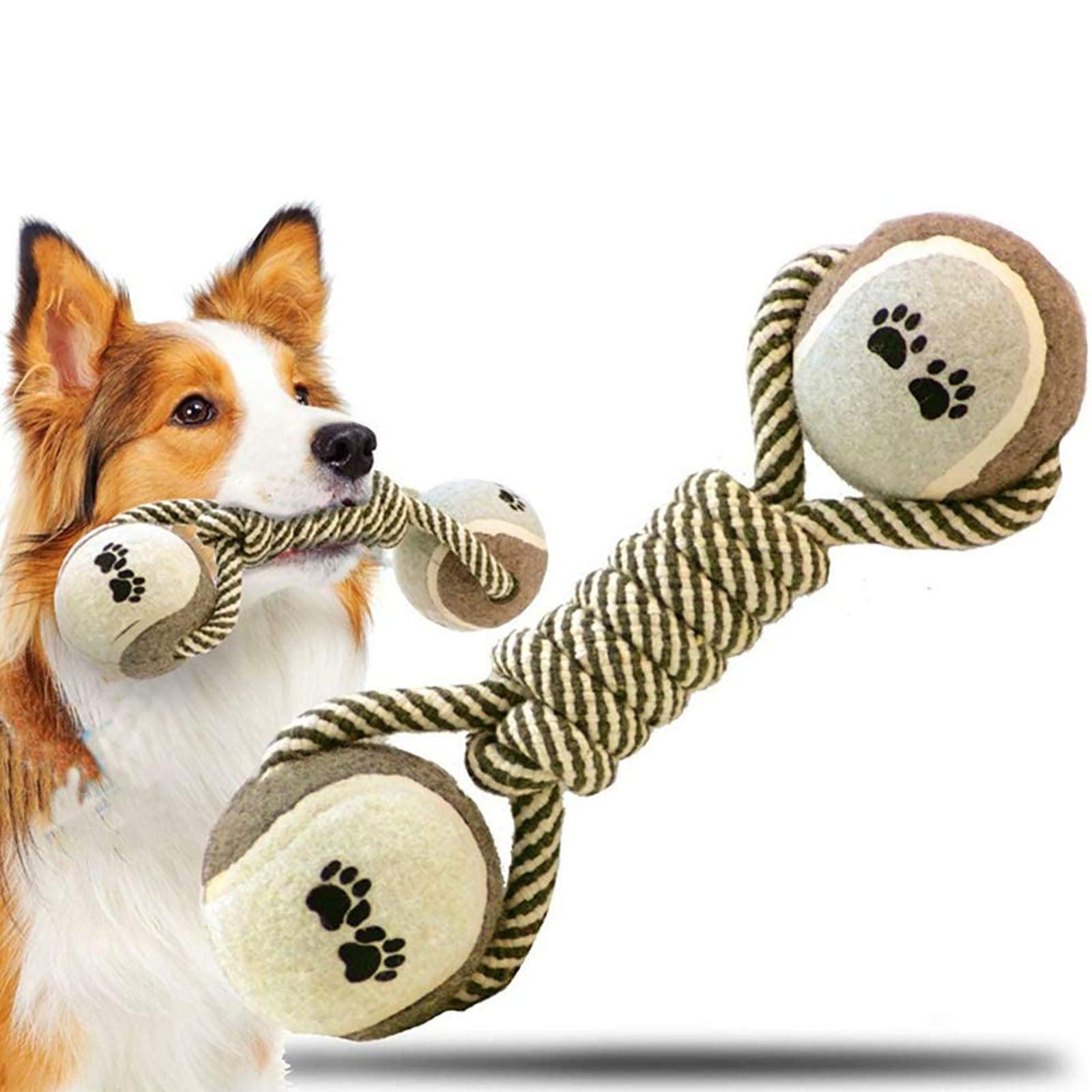 Pet Dog Toys For Large Small Dogs Toy Interactive Cotton Rope Mini Dog - BelleHarris