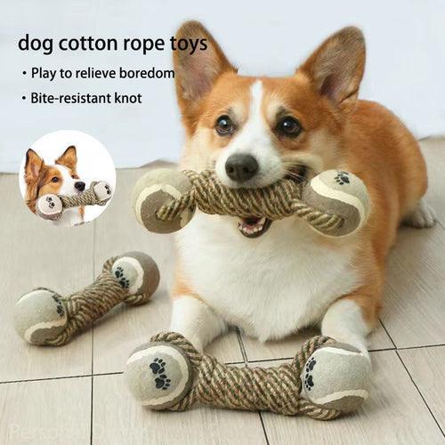 Pet Dog Toys For Large Small Dogs Toy Interactive Cotton Rope Mini Dog - BelleHarris