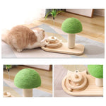 Pet Tree Scratching Post with Toy - BelleHarris