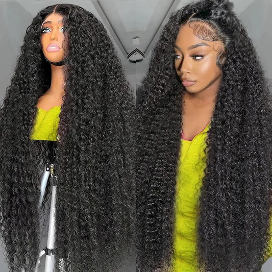 Deep Wave Lace Front Human Hair Wig