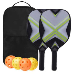 Pickleball Paddles Set Includes 4 Balls - BelleHarris