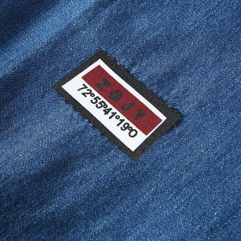 Plus Size Denim Shirt Men - BelleHarris