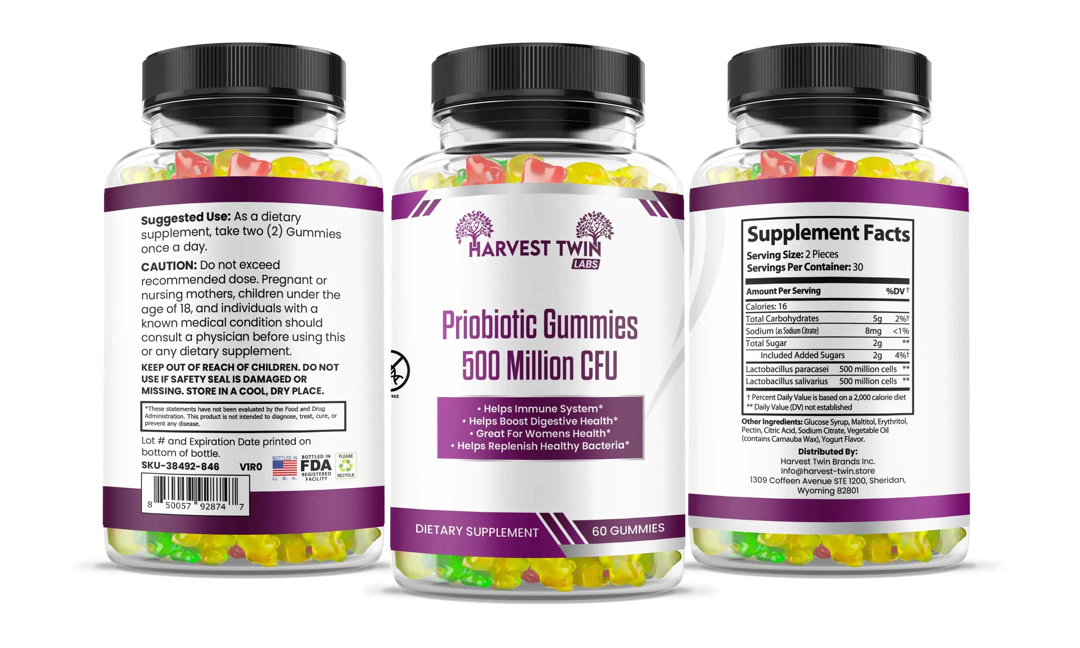 Probiotic Gummies - BelleHarris