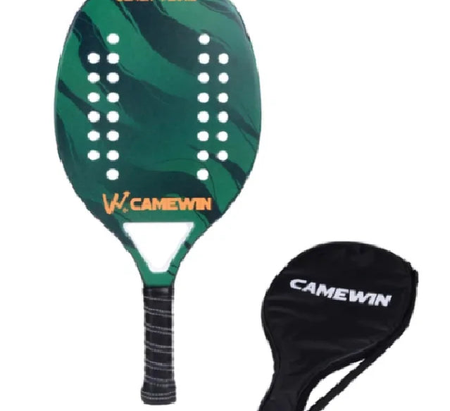 Pure Carbon Beach Tennis Racket - BelleHarris