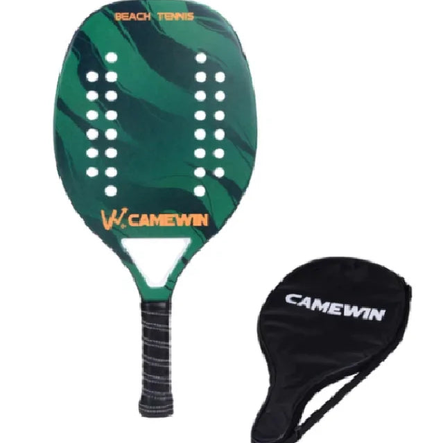 Pure Carbon Beach Tennis Racket - BelleHarris