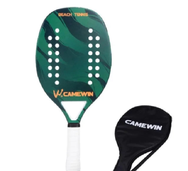 Pure Carbon Beach Tennis Racket - BelleHarris