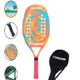 Pure Carbon Beach Tennis Racket - BelleHarris