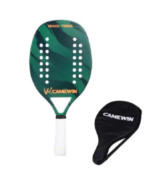 Pure Carbon Beach Tennis Racket - BelleHarris