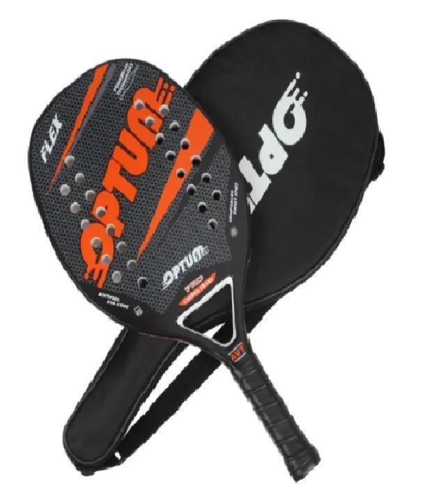 Pure Carbon Beach Tennis Racket - BelleHarris