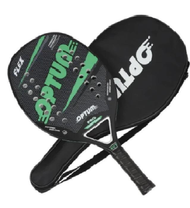 Pure Carbon Beach Tennis Racket - BelleHarris