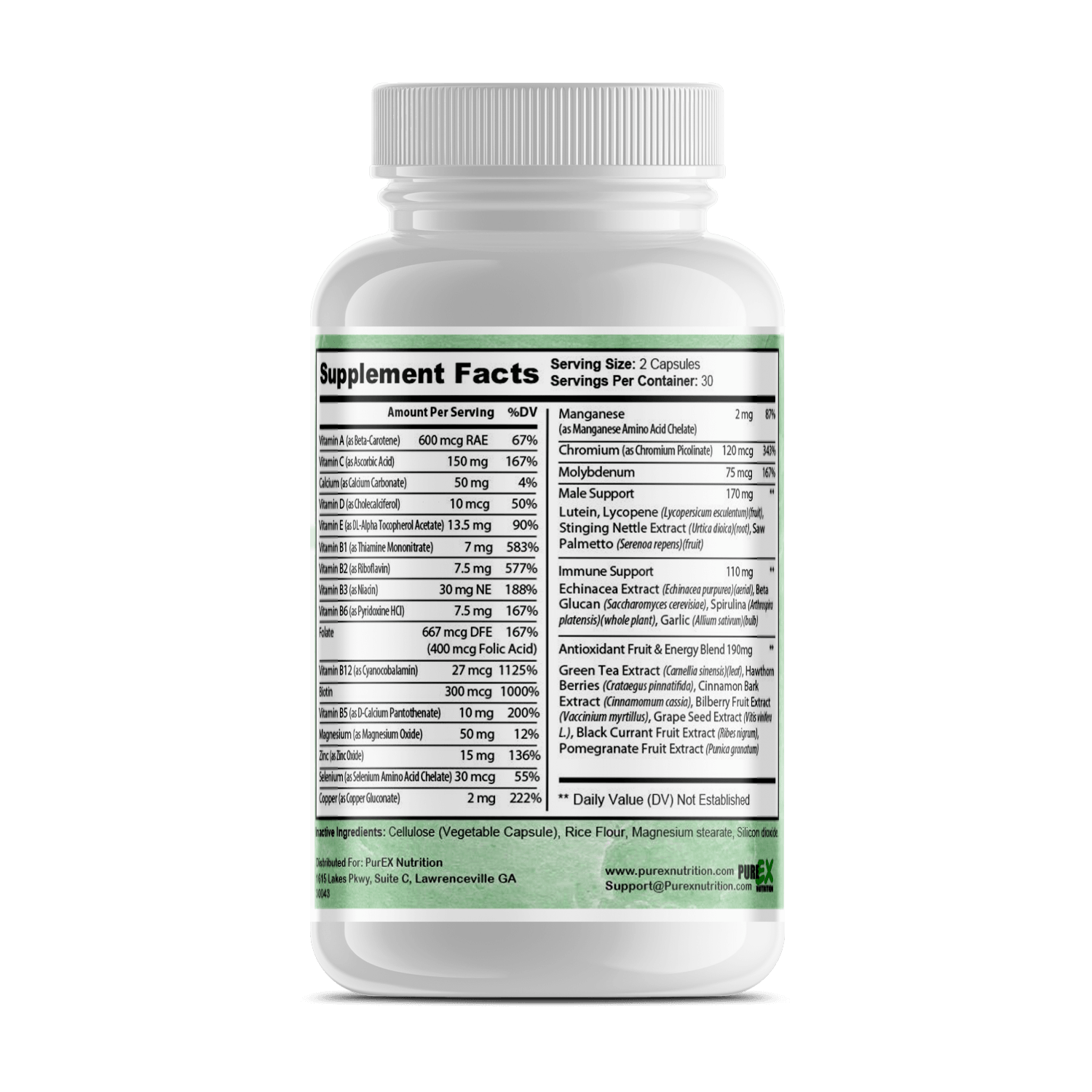 Pure Multi-Vitamins Mens - BelleHarris