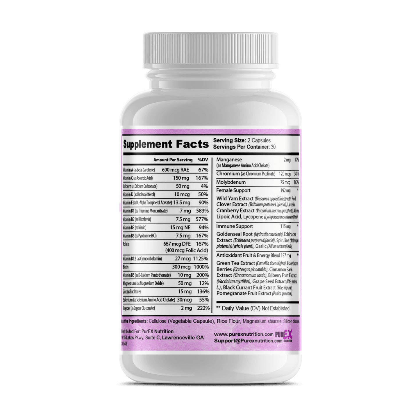 Pure Multi-Vitamins Womens - BelleHarris