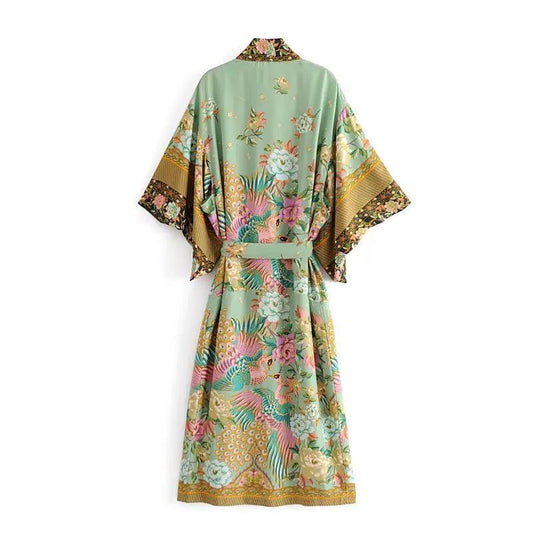 Queens Robe Beach Kimono - BelleHarris