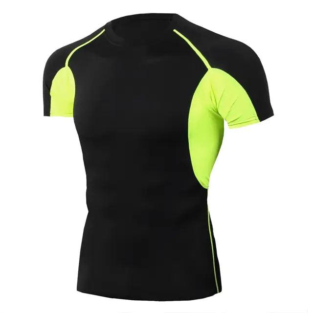 Quick-Dry Men's Running Gym Shirt - BelleHarris