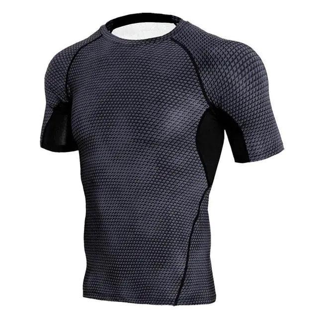 Quick-Dry Men's Running Gym Shirt. Top men's gymwear and activewear - BelleHarris
