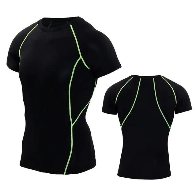 Quick-Dry Men's Running Gym Shirt. Top men's gymwear and activewear - BelleHarris