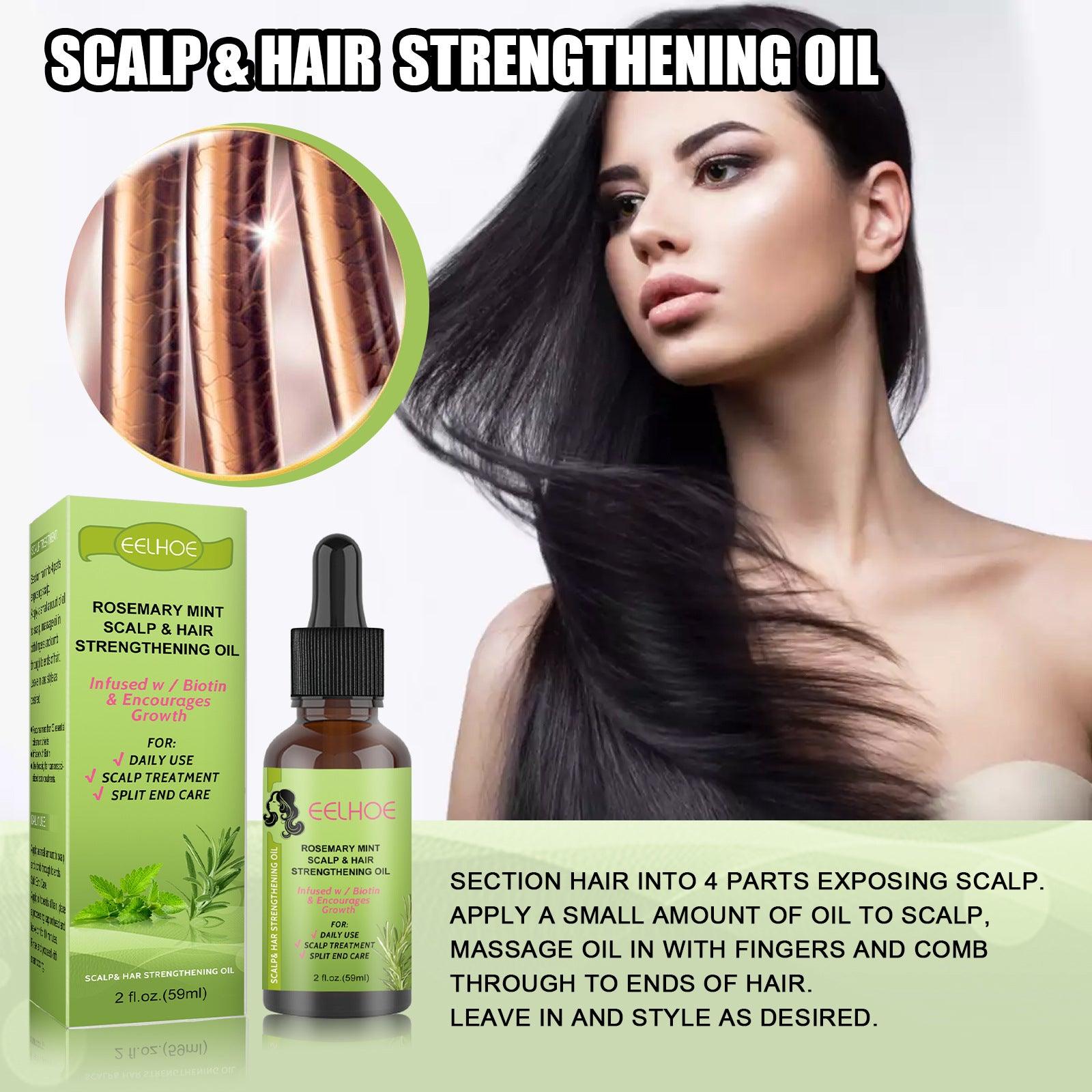 Rosemary Mint Hair Growth Fluid Scalp Massage - BelleHarris