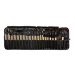 Sculptor 32 Piece High Quality Wooden Makeup Brush Set - BelleHarris