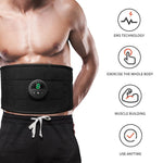 Smart EMS Fitness Vibration Belt Abdominal Trainer Muscle Slimming - BelleHarris