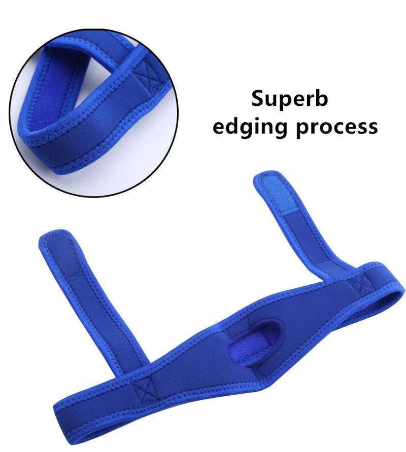Snore Stop Anti Snoring Chin Strap Sleep Apnea Belt Snoreless Sleep Jaw Solution - BelleHarris