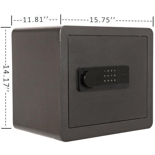 Solid Steel Safe Lock Box Digital Security Safe with LED Display - BelleHarris
