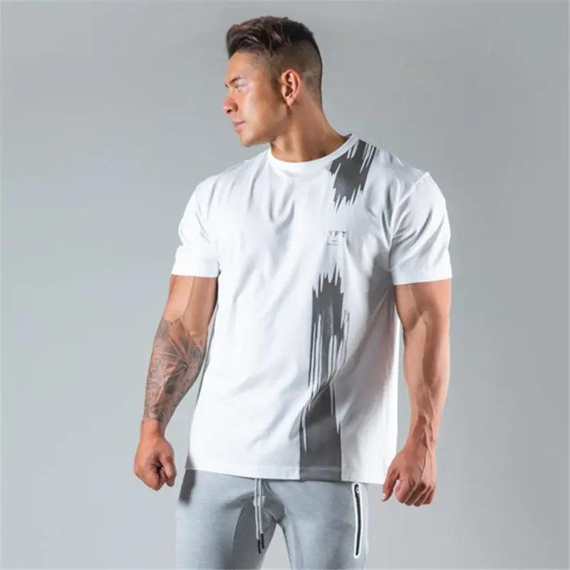 Summer Fitness T-shirt- STYLISH MENS ACTIVE AND CASUALWEAR - BelleHarris