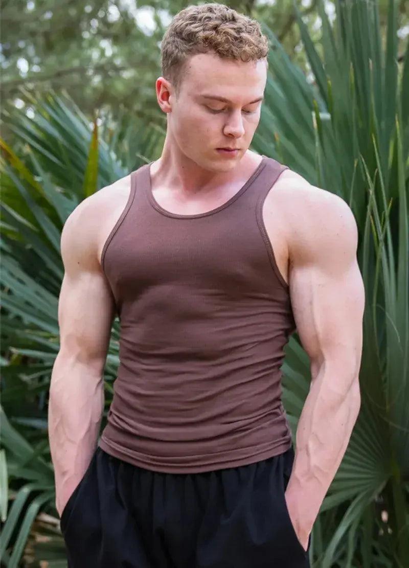 Summer Knitted Men's Vest - BelleHarris