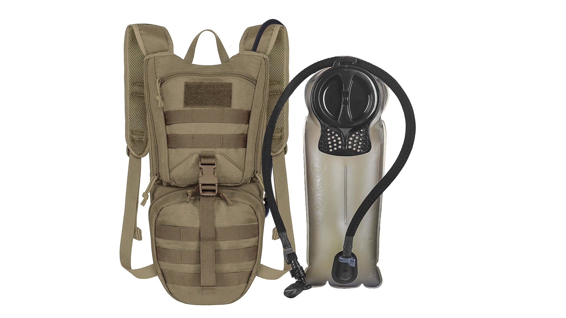 Tactical Hydration Backpack with 2.5L Bladder and Thermal Insulation - BelleHarris