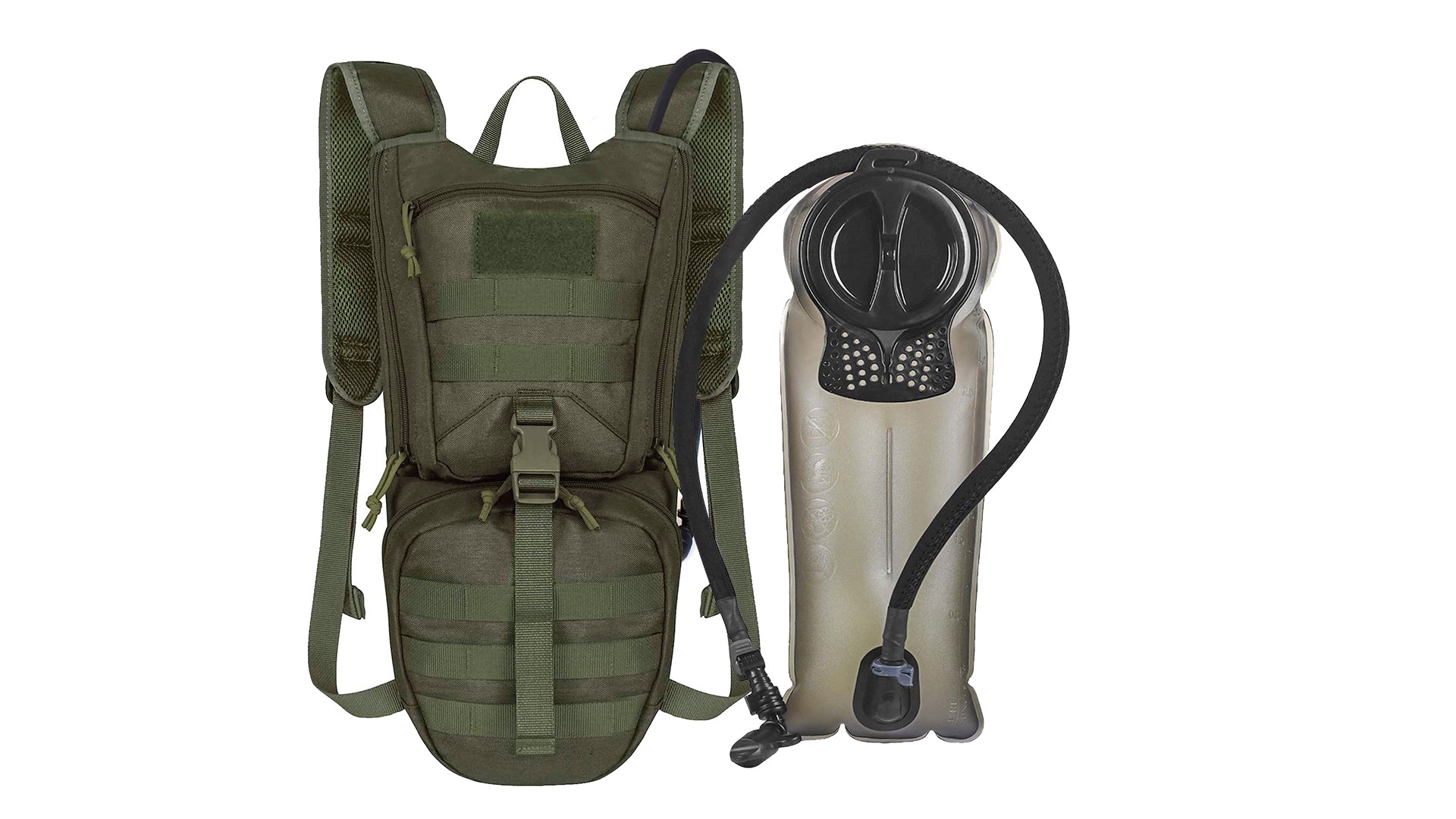 Tactical Hydration Backpack with 2.5L Bladder and Thermal Insulation - BelleHarris