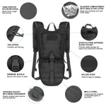 Tactical Hydration Backpack with 2.5L Bladder and Thermal Insulation - BelleHarris