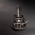 "The Original" Metal Electric Guitar Sculpture Heavy Metal Wall Art - BelleHarris